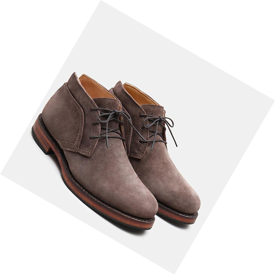 Timberland American Craft Chukka Bakancs Férfi Sötétbarna | HU-453SIOX