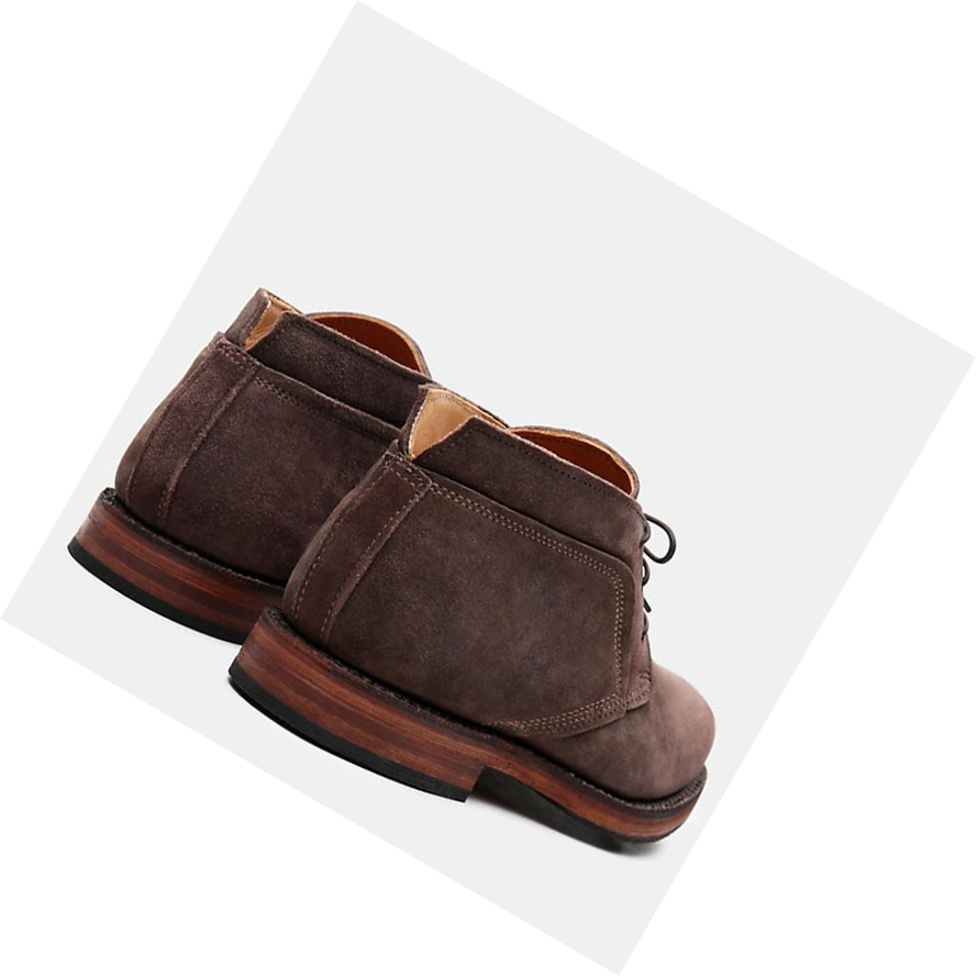 Timberland American Craft Chukka Bakancs Férfi Sötétbarna | HU-453SIOX