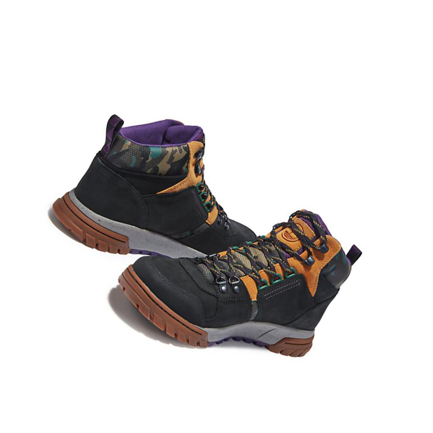 Timberland Boulder Trail Trekker Chukka Túrabakancs Férfi Fekete | HU-769LKHW