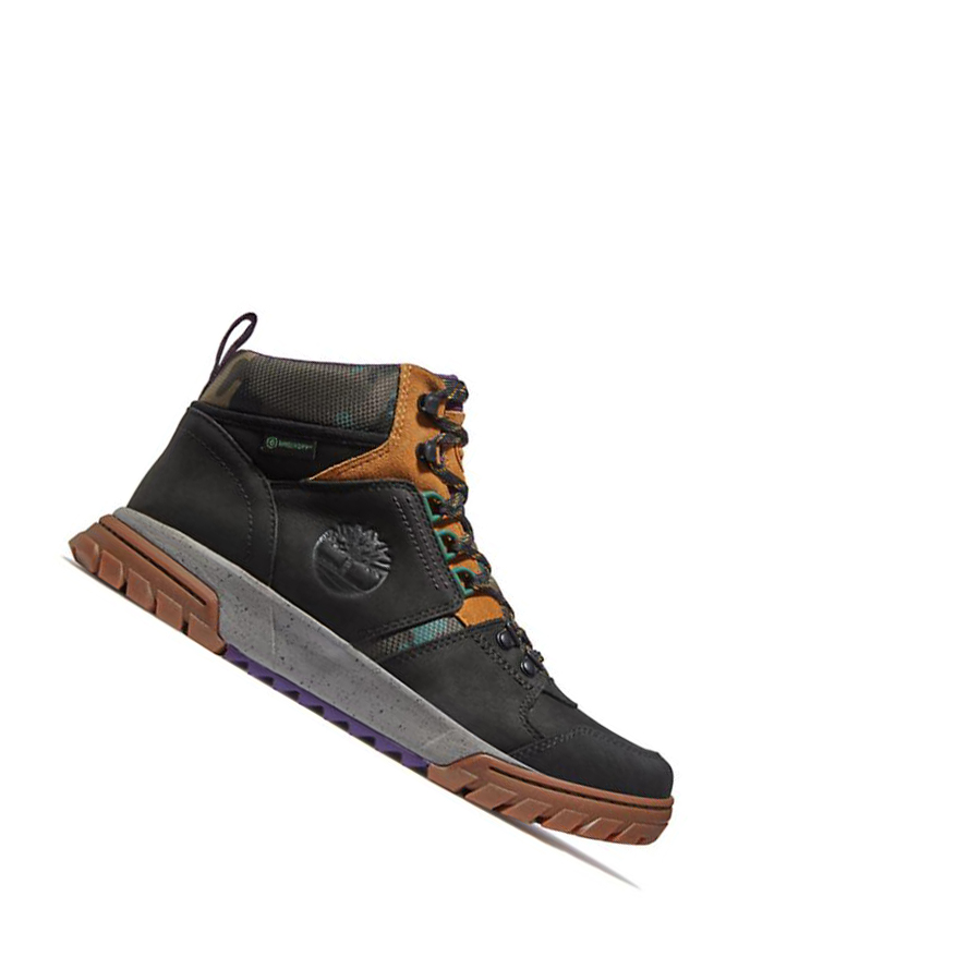 Timberland Boulder Trail Trekker Chukka Túrabakancs Férfi Fekete | HU-769LKHW