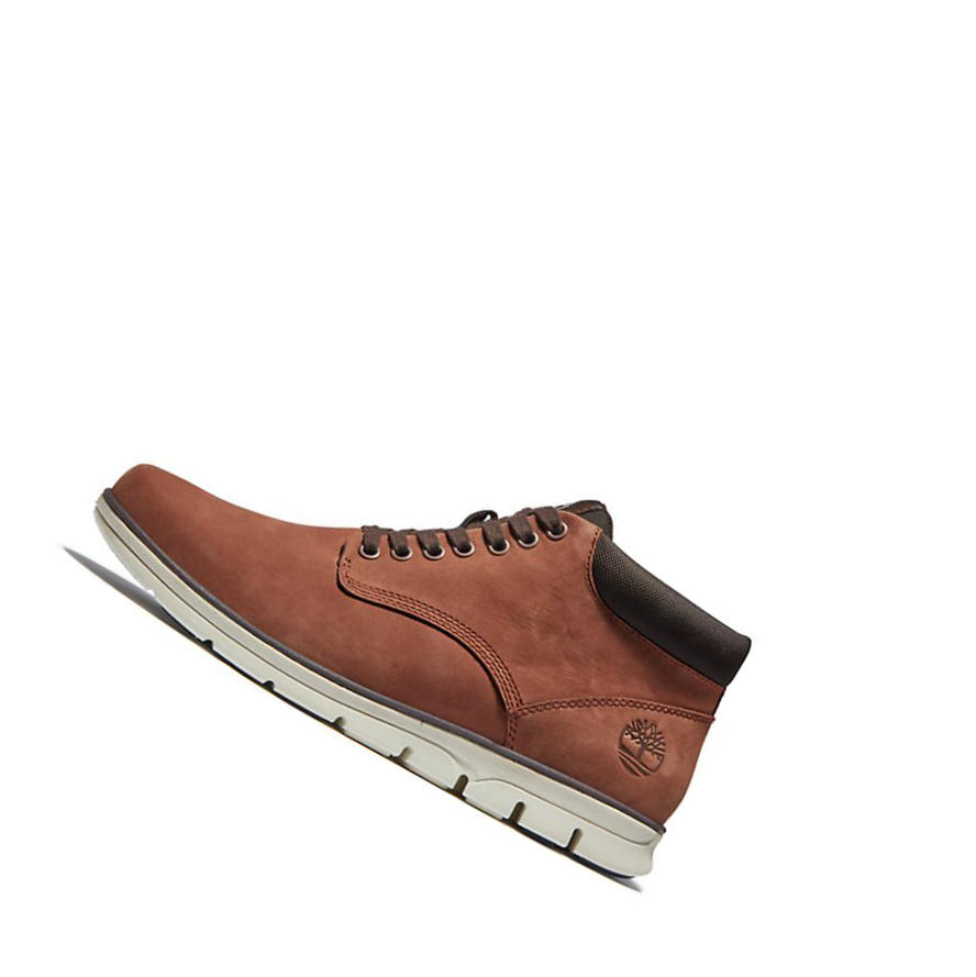 Timberland Bradstreet Chukka Bakancs Férfi Sötétbarna | HU-387CJPE