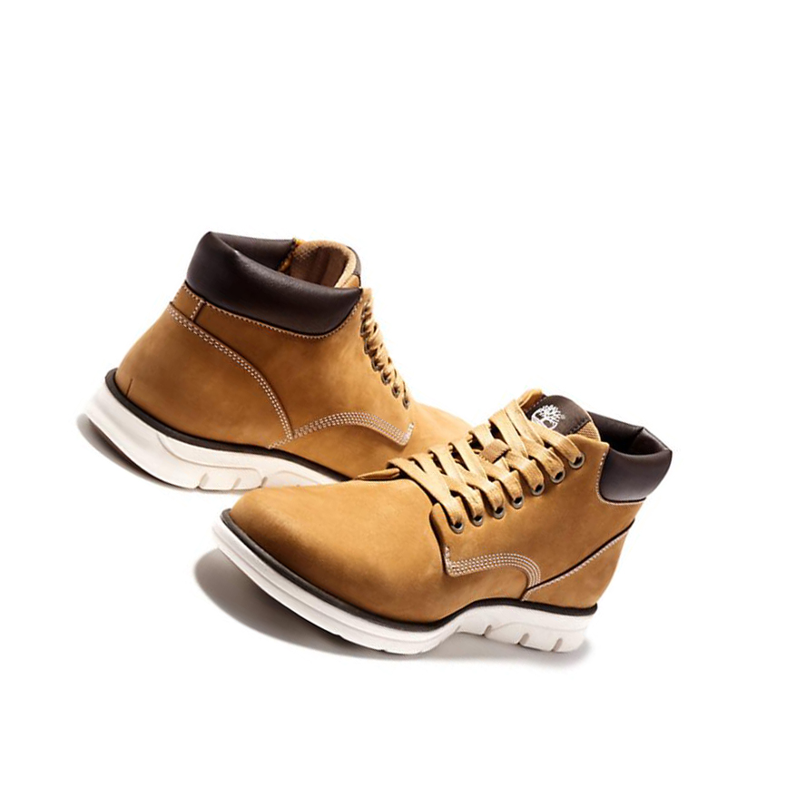 Timberland Bradstreet Chukka Bakancs Férfi Sárga | HU-513DHOR