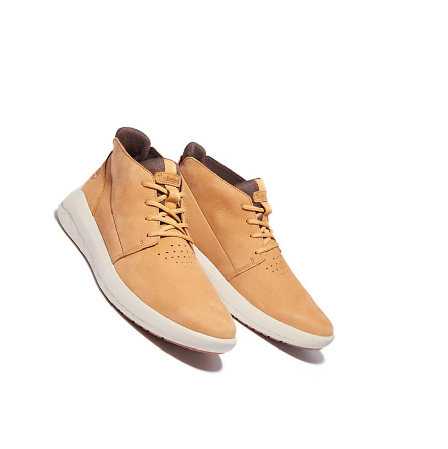 Timberland Bradstreet Ultra Chukka Bakancs Férfi Sárga | HU-520PAKR