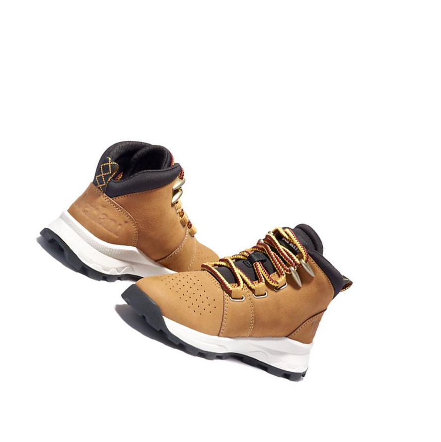 Timberland Brooklyn Csipke-Up Tornacipő Gyerek Barna | HU-209JIPL