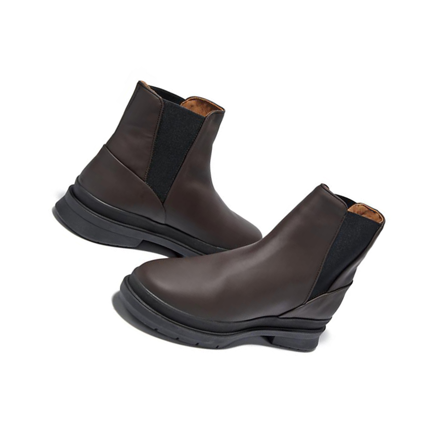 Timberland CC Boulevard Chelsea Bakancs Férfi Sötétbarna | HU-059SCIN