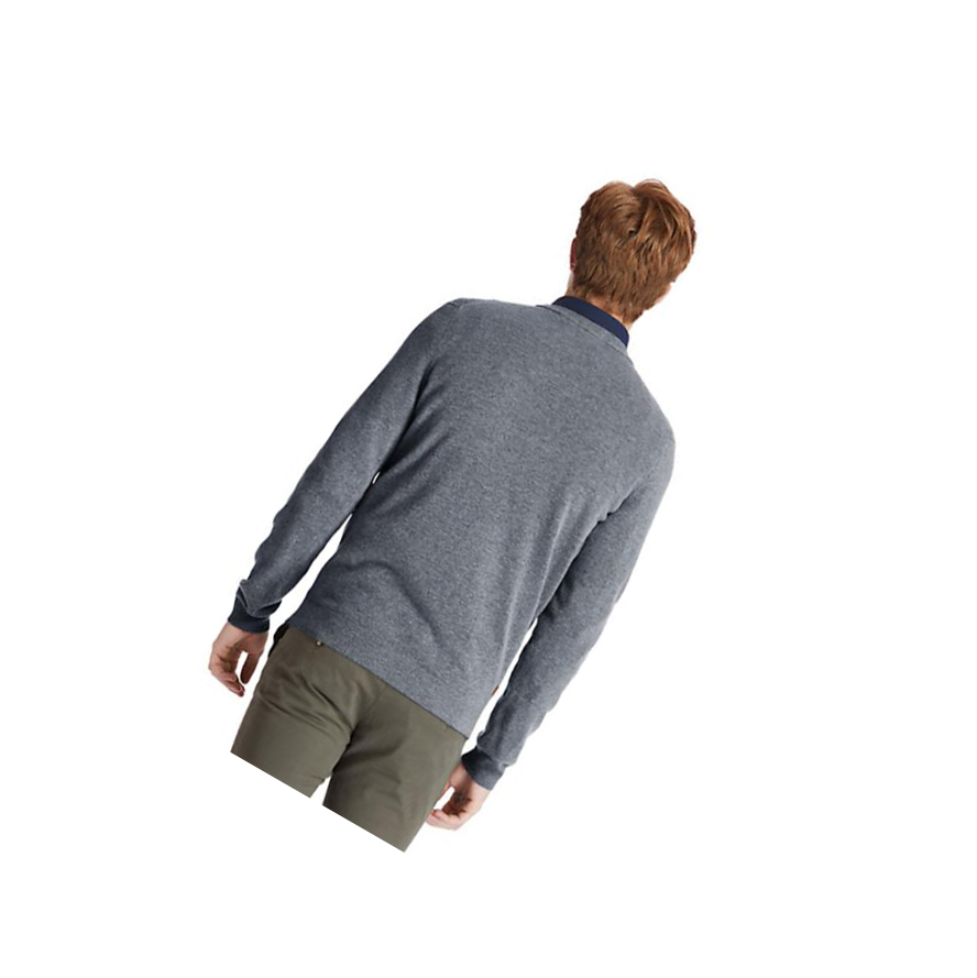 Timberland Cohas Brook Crewneck Pulóverek Férfi Sötétszürke | HU-457QOHR