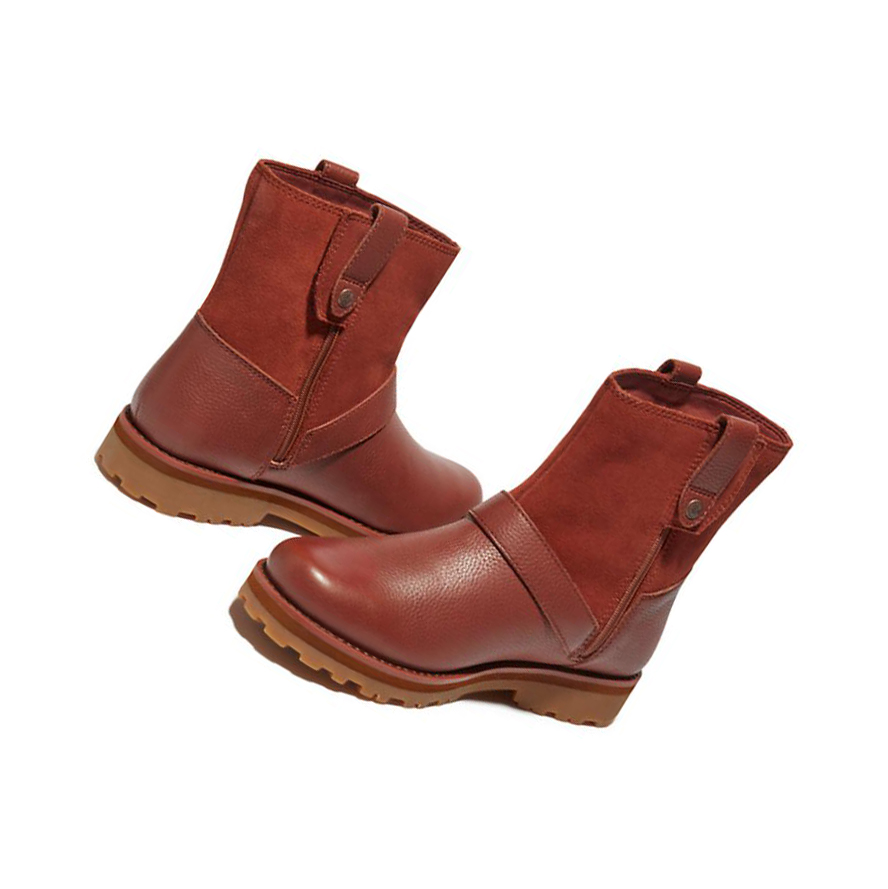 Timberland Courma Kid Side-zip Téli Túrabakancs Gyerek Barna | HU-129NDRM