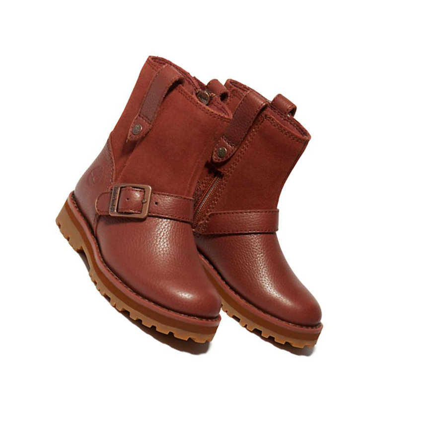 Timberland Courma Kid Side-zip Téli Túrabakancs Gyerek Barna | HU-794VTWY