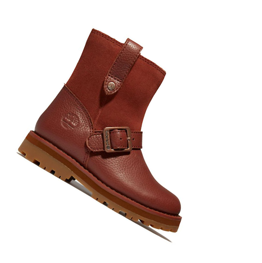 Timberland Courma Kid Side-zip Téli Túrabakancs Gyerek Barna | HU-794VTWY