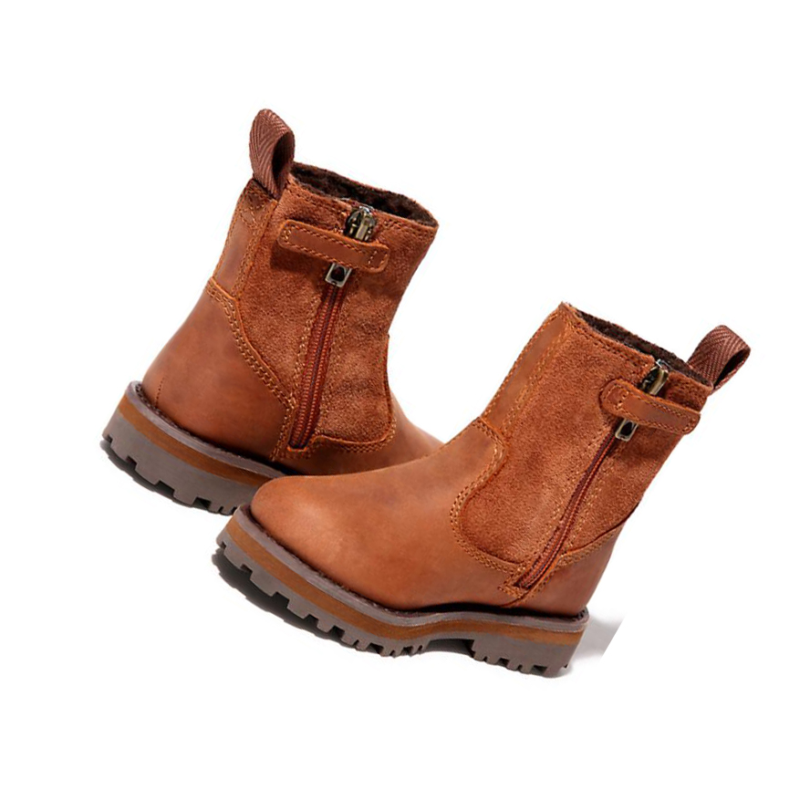 Timberland Courma Kid Warm Original 6-inch Boots Gyerek Barna | HU-347XNCI