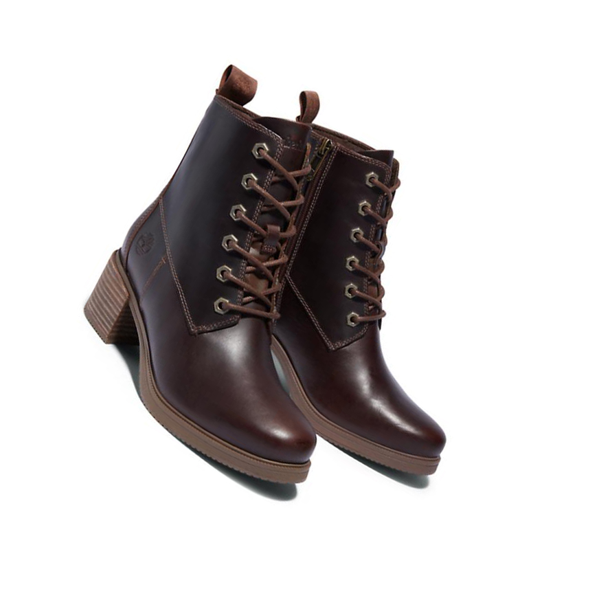 Timberland Dalston Vibe Original 6-inch Boots Női Barna | HU-061WHCP