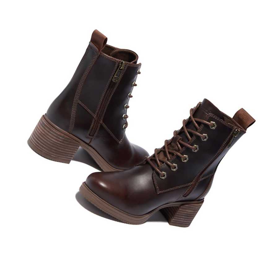 Timberland Dalston Vibe Original 6-inch Boots Női Barna | HU-061WHCP