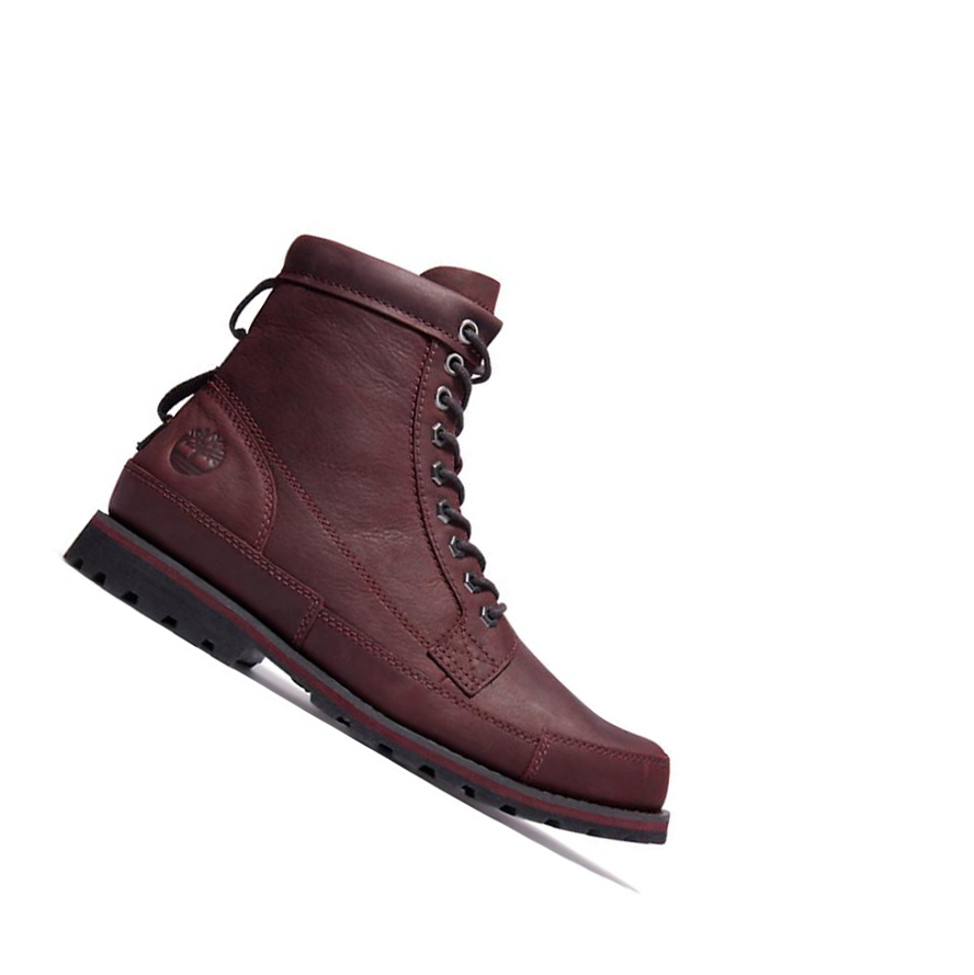 Timberland Eredeti Original 6-inch Boots Férfi Bordó | HU-198GCQW