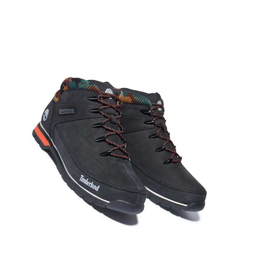 Timberland Euro Sprint Hiker Túrabakancs Férfi Fekete | HU-735LRBT