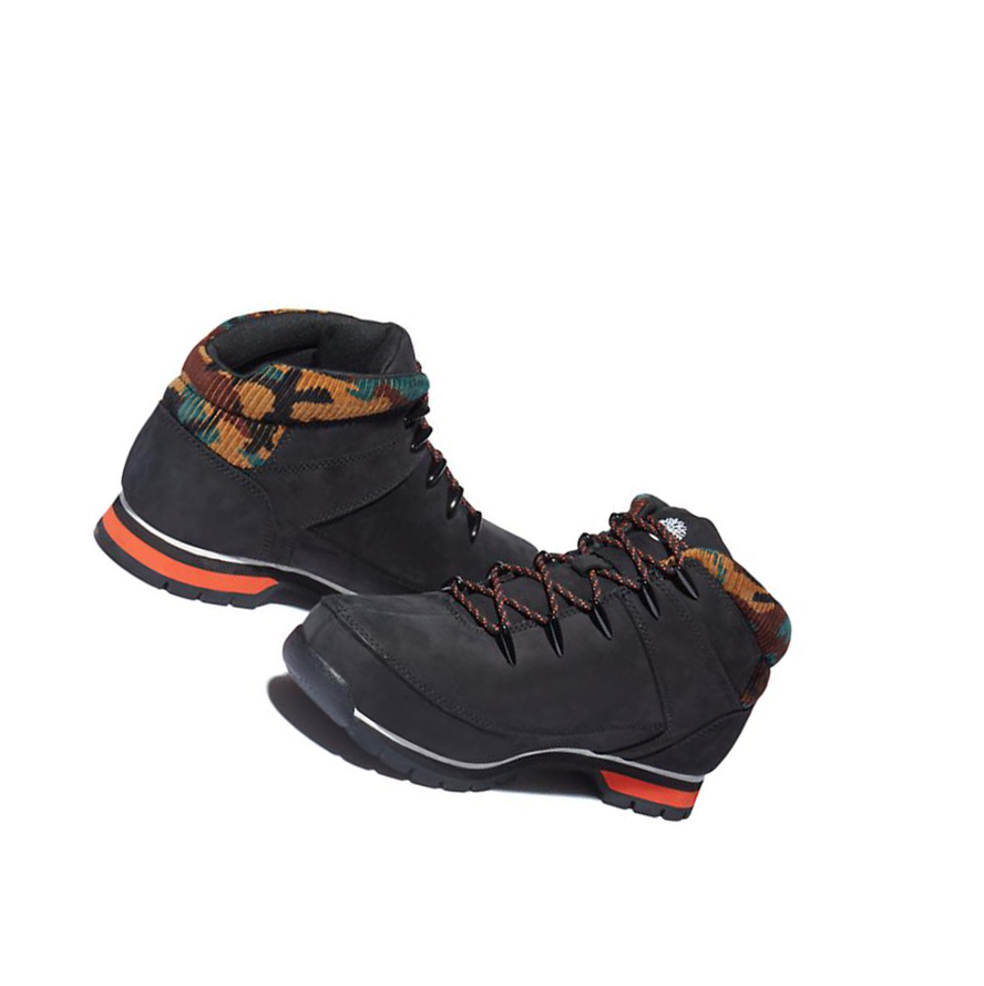 Timberland Euro Sprint Hiker Túrabakancs Férfi Fekete | HU-735LRBT