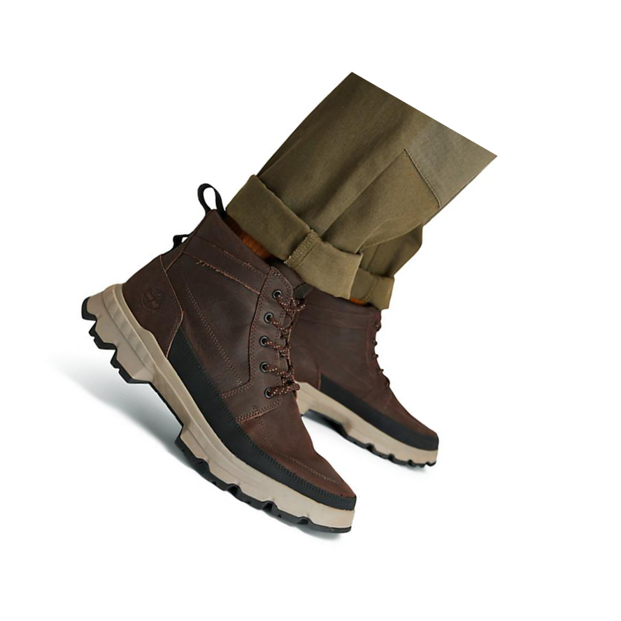 Timberland GreenStride™ TBL® Eredeti Ultra Chukka Bakancs Férfi Sötétbarna | HU-356SOFJ