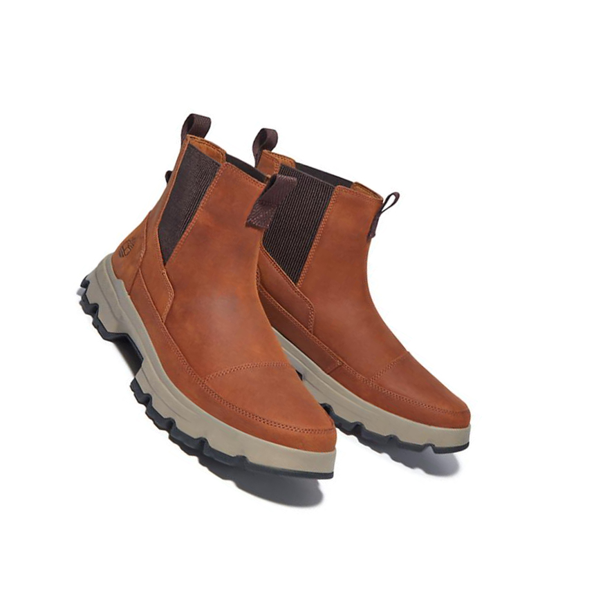 Timberland GreenStride™ TBL® Eredeti Ultra Chelsea Bakancs Férfi Barna | HU-524UFRP