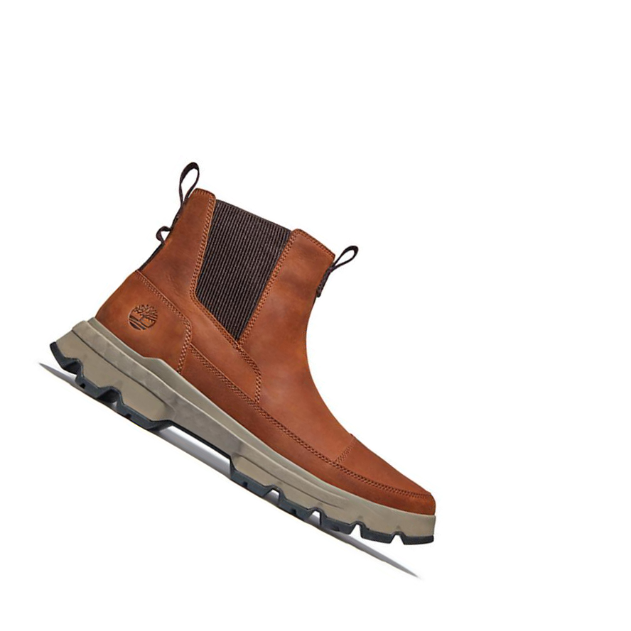 Timberland GreenStride™ TBL® Eredeti Ultra Chelsea Bakancs Férfi Barna | HU-524UFRP