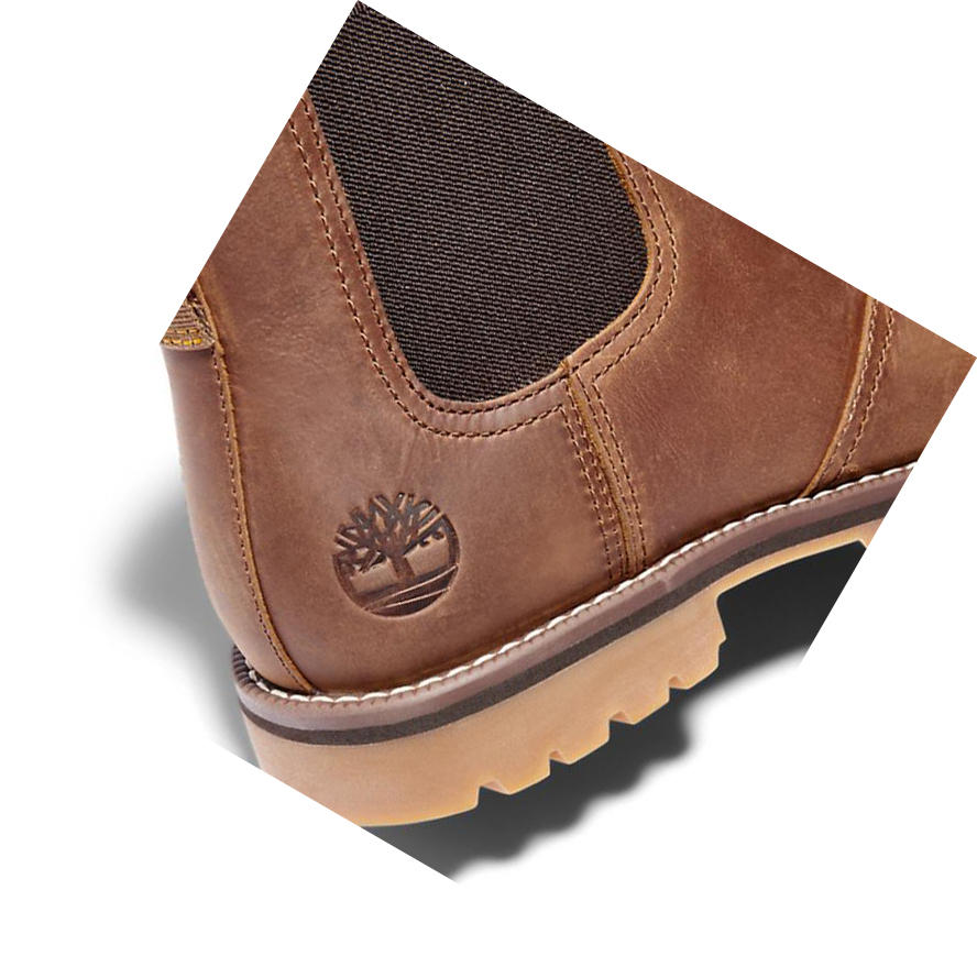 Timberland Larchmont Chelsea Bakancs Férfi Világos Barna | HU-406TZNM