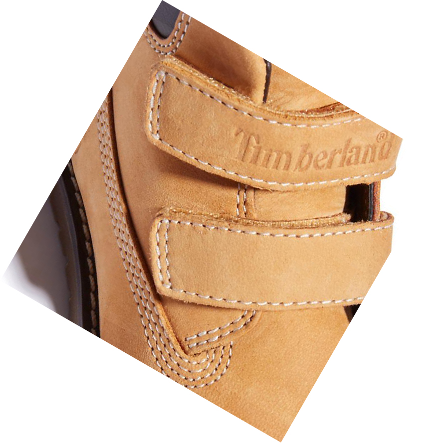 Timberland Pokey Pine Téli Chukka Bakancs Gyerek Sárga | HU-256ROAN