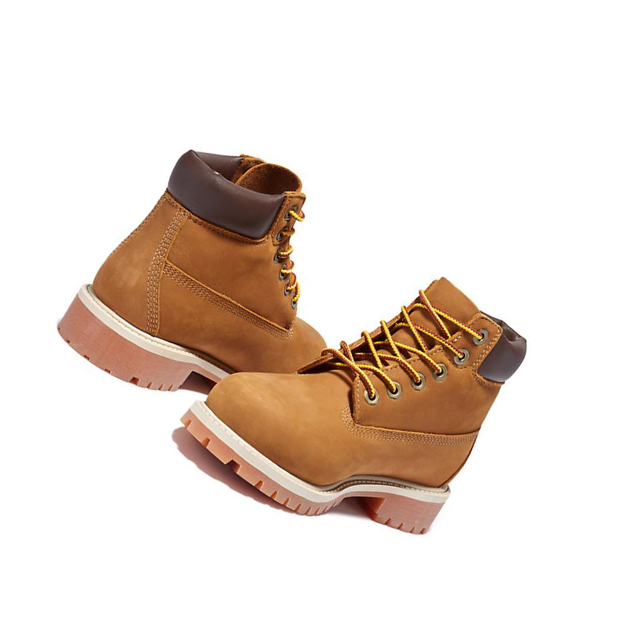 Timberland Premium Original 6-inch Boots Gyerek Barna | HU-673UDIG