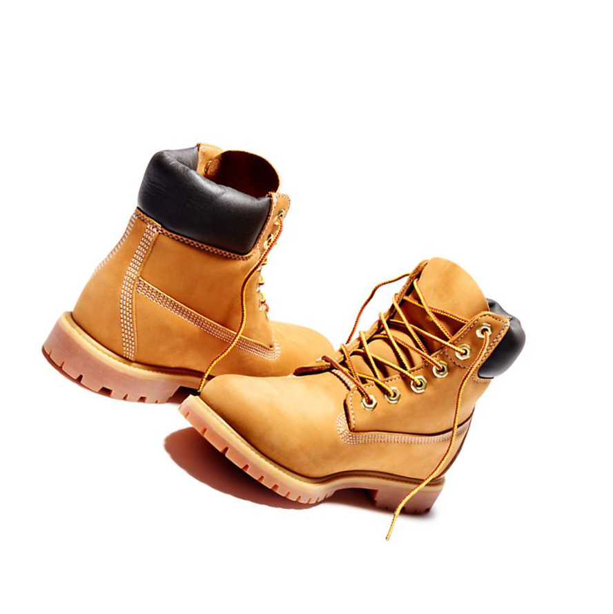 Timberland Premium Waterproofs Original 6-inch Boots Női Sárga | HU-967PMWK