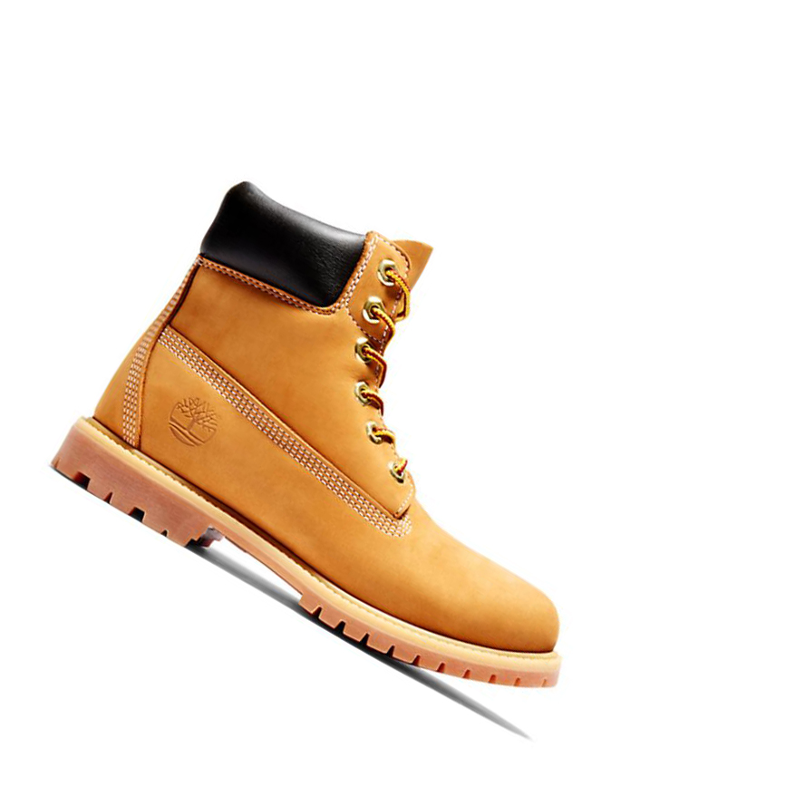 Timberland Premium Waterproofs Original 6-inch Boots Női Sárga | HU-967PMWK