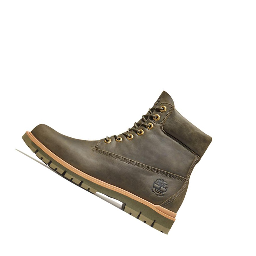 Timberland Radford Original 6-inch Boots Férfi Sötétzöld | HU-375ERSB