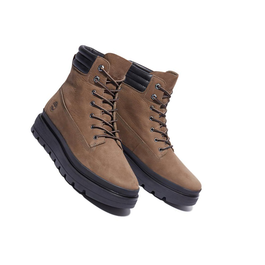 Timberland Ray City Original 6-inch Boots Női Zöld | HU-214CYKB