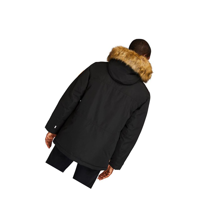 Timberland Scar Ridge Parka Kabát Férfi Fekete | HU-936JTHZ