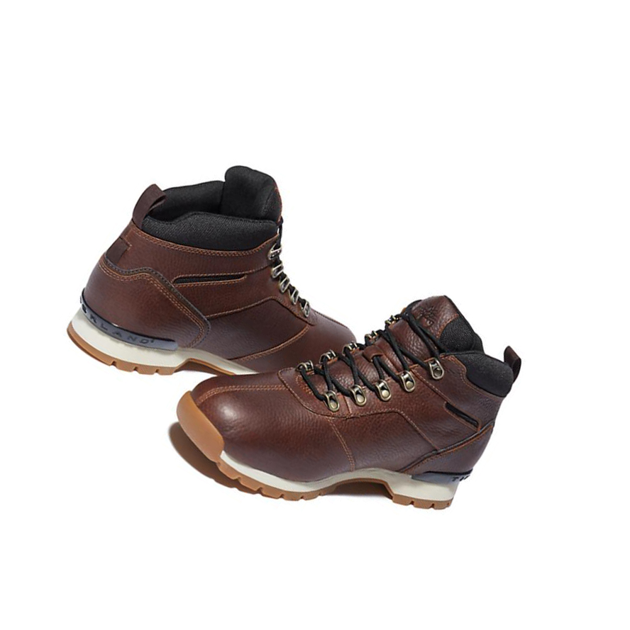 Timberland Splitrock Mid Hiker Túrabakancs Férfi Sötétbarna | HU-219YWTR