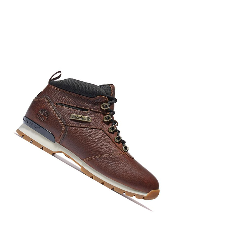 Timberland Splitrock Mid Hiker Túrabakancs Férfi Sötétbarna | HU-219YWTR