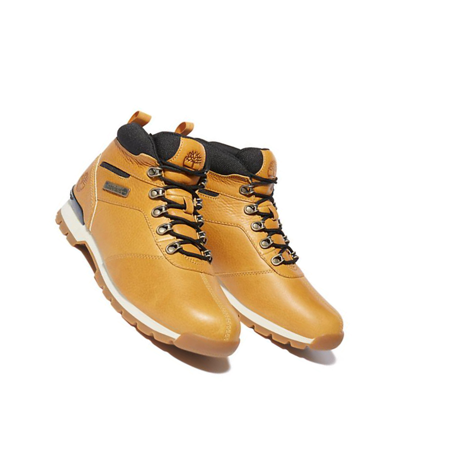 Timberland Splitrock Mid Hiker Túrabakancs Férfi Sárga | HU-635XHTU