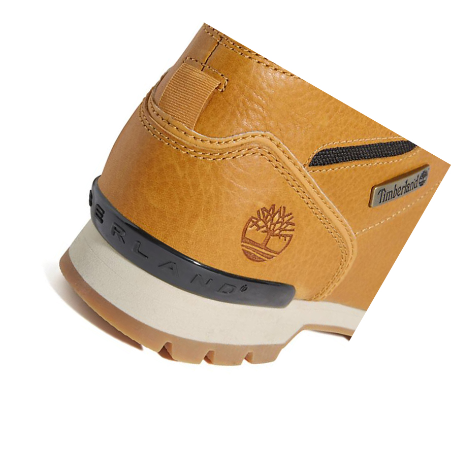 Timberland Splitrock Mid Hiker Túrabakancs Férfi Sárga | HU-635XHTU