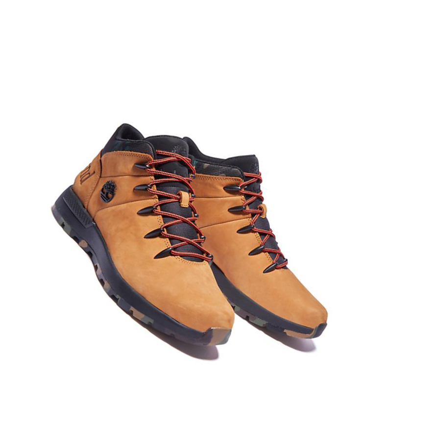 Timberland Sprint Trekker Chukka Bakancs Férfi Sárga Fekete | HU-169UFHN