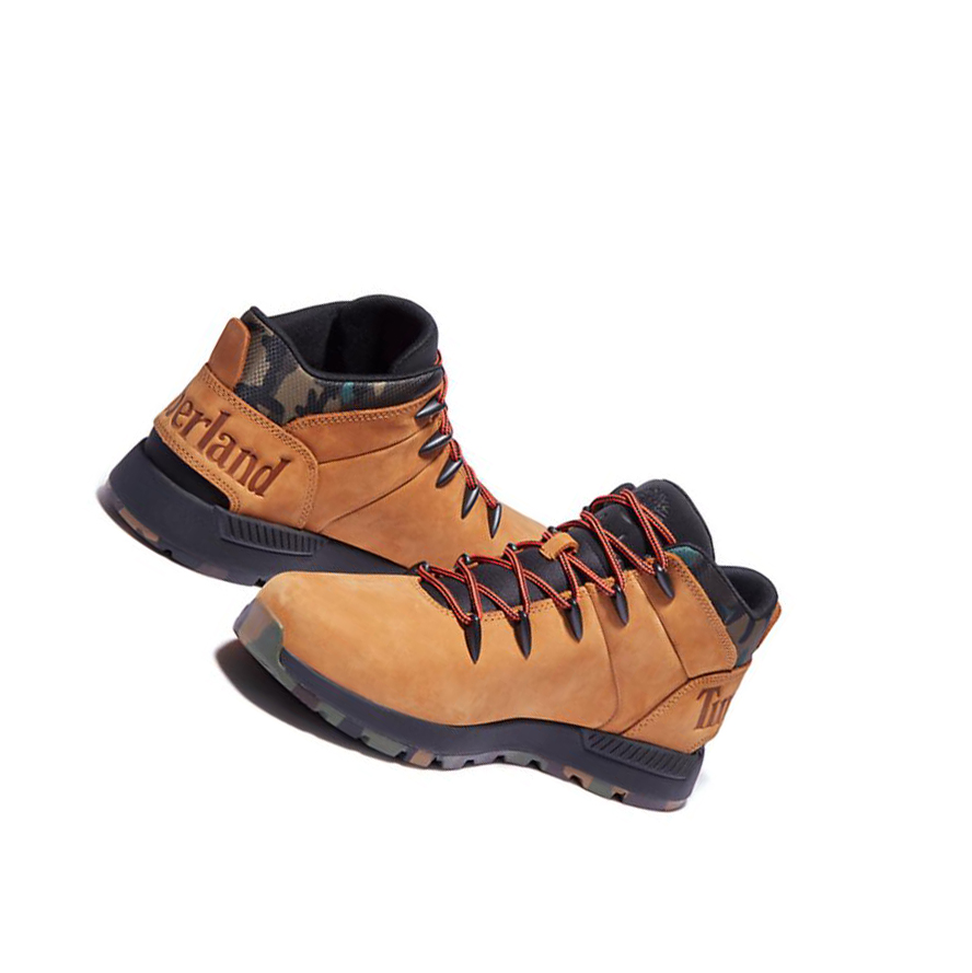 Timberland Sprint Trekker Chukka Bakancs Férfi Sárga Fekete | HU-169UFHN