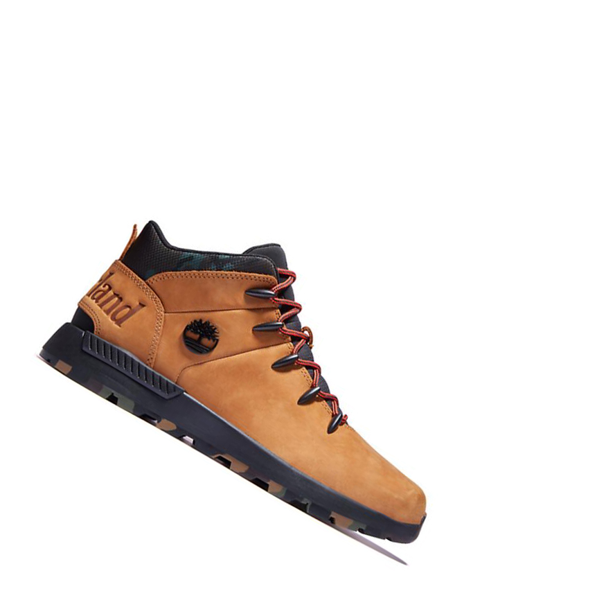 Timberland Sprint Trekker Chukka Bakancs Férfi Sárga Fekete | HU-169UFHN