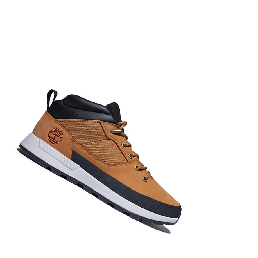 Timberland Sprint Trekker Low Hiker Túrabakancs Férfi Sárga | HU-687IBGQ