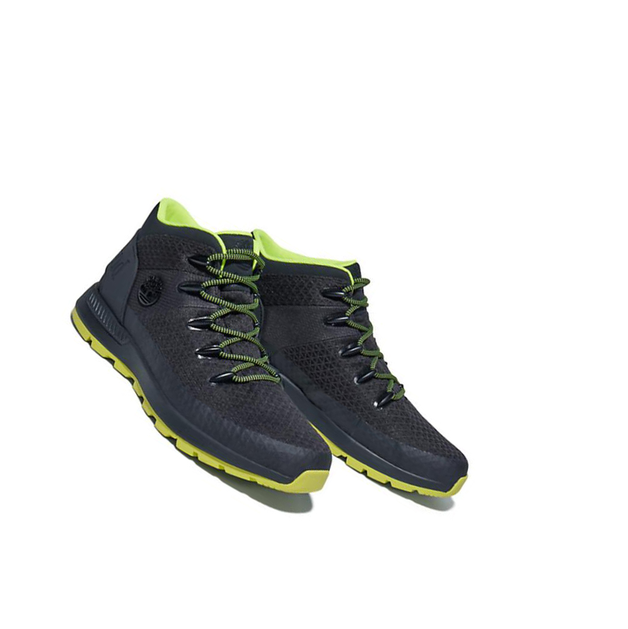 Timberland Sprint Trekker Mid Hiker Túrabakancs Férfi Fekete | HU-956ROSY