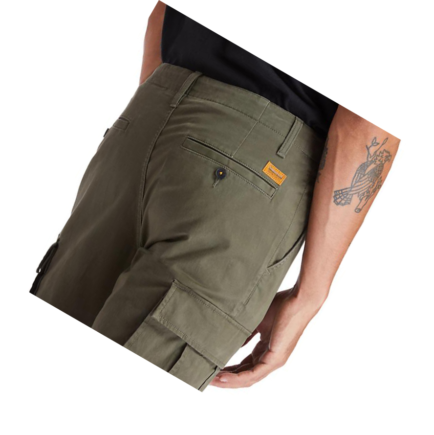 Timberland Squam Lake Cargo Nadrág Férfi Zöld | HU-623OFYH