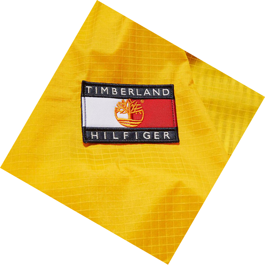 Timberland Tommy Hilfiger x Timberland® Re-Mixed Anorak Kabát Férfi Sárga | HU-482OSUW