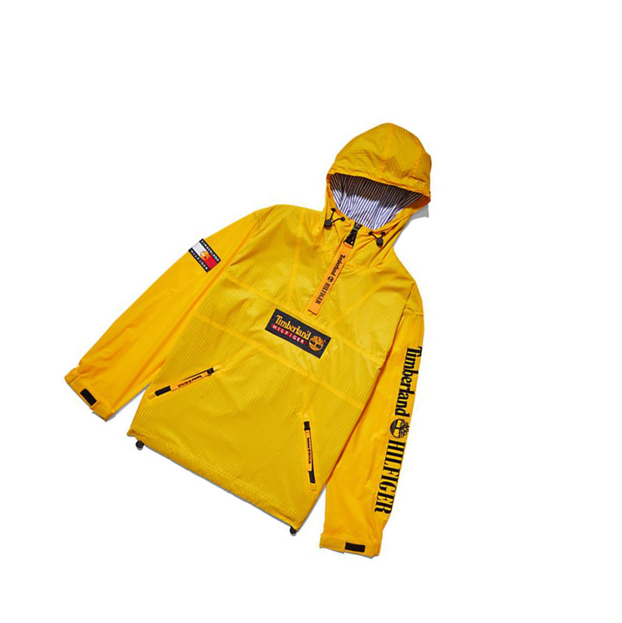 Timberland Tommy Hilfiger x Timberland® Re-Mixed Anorak Kabát Férfi Sárga | HU-482OSUW