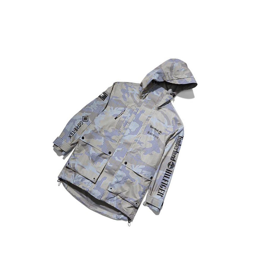 Timberland Tommy Hilfiger x Timberland® Reimagined Gore-Tex® Parka Kabát Férfi Camo | HU-951RUND