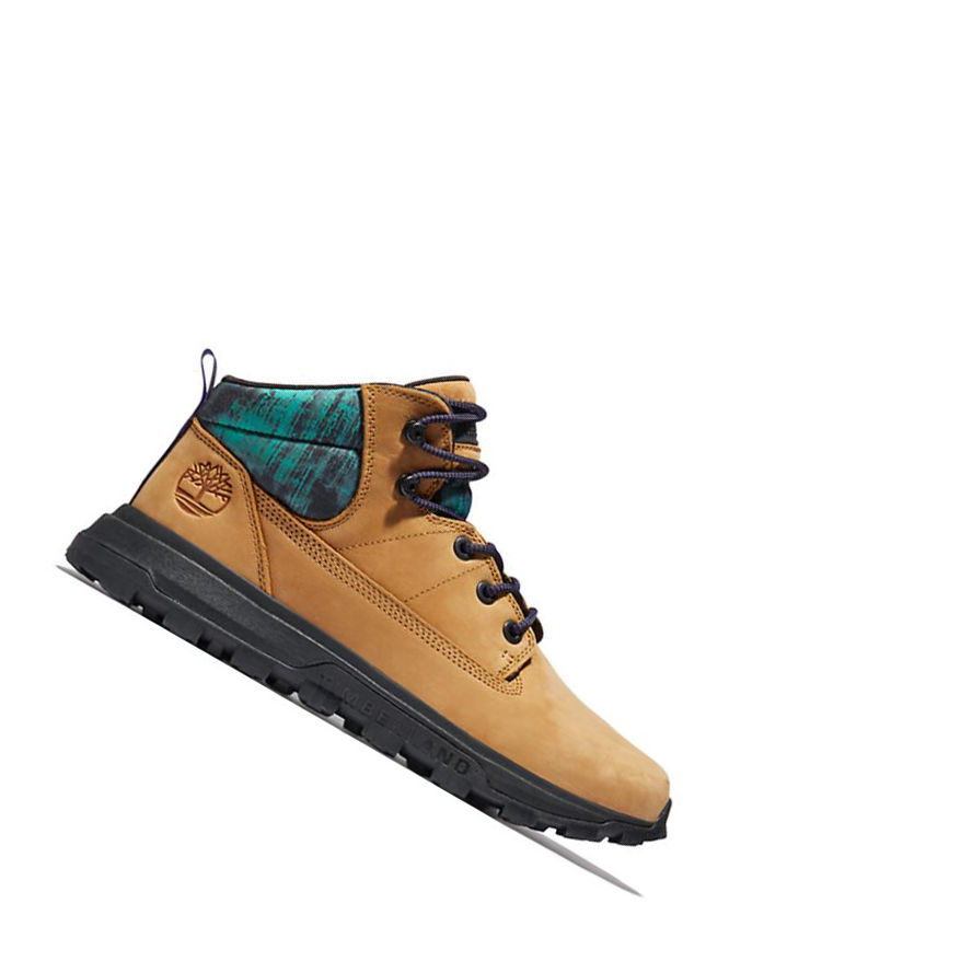 Timberland Treeline Chukka Bakancs Férfi Sárga | HU-264FODU