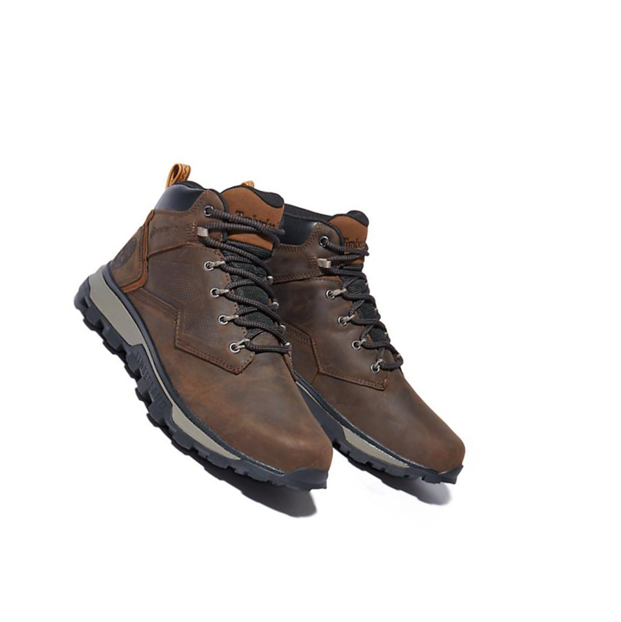 Timberland Treeline Hiker Chukka Bakancs Férfi Sötétbarna | HU-259ENHT