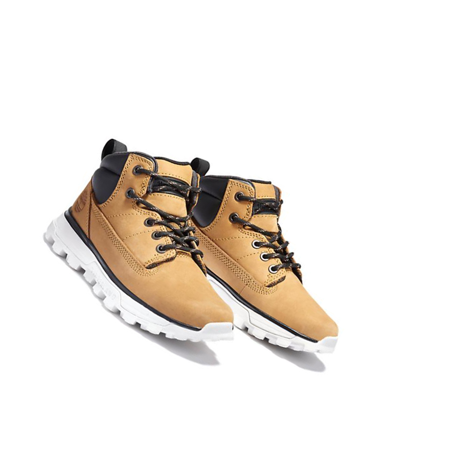 Timberland Treeline Mid Hiker Túrabakancs Gyerek Sárga | HU-867GVHE