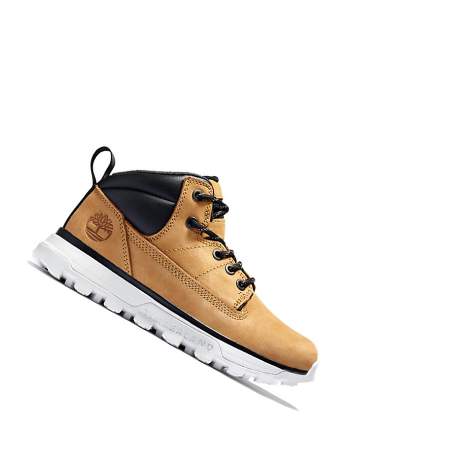 Timberland Treeline Mid Hiker Túrabakancs Gyerek Sárga | HU-867GVHE