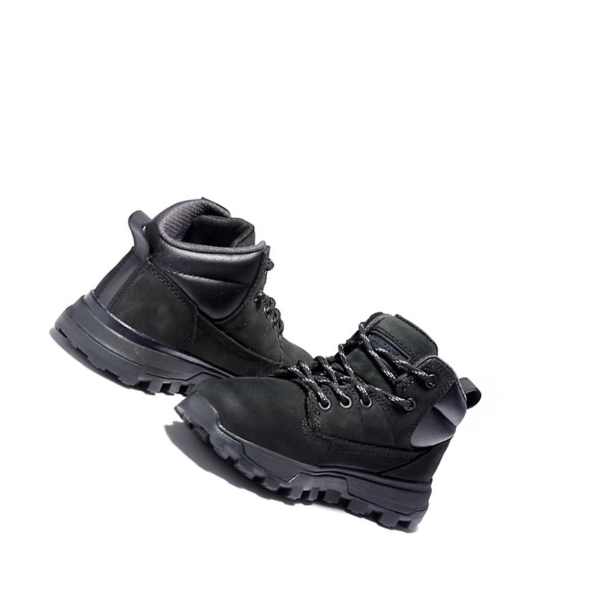 Timberland Treeline Mid Hiker Túrabakancs Gyerek Fekete | HU-912IGHP