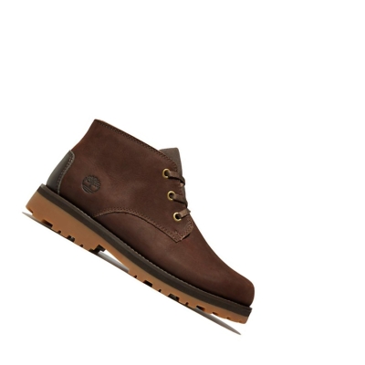 Timberland Courma Kid Chukka Bakancs Gyerek Sötétbarna | HU-845JMVX