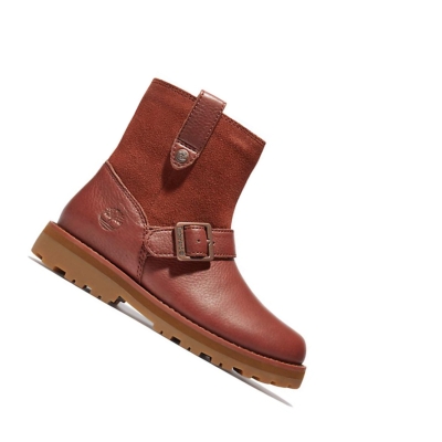 Timberland Courma Kid Side-zip Téli Túrabakancs Gyerek Barna | HU-216KVRF